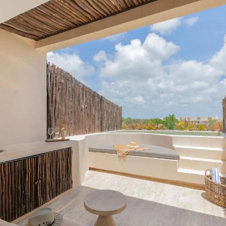 Private Pool And Rooftop In Aldea Zama, 24 7 Security In A Gated Community 15 Tulum Bagian luar foto
